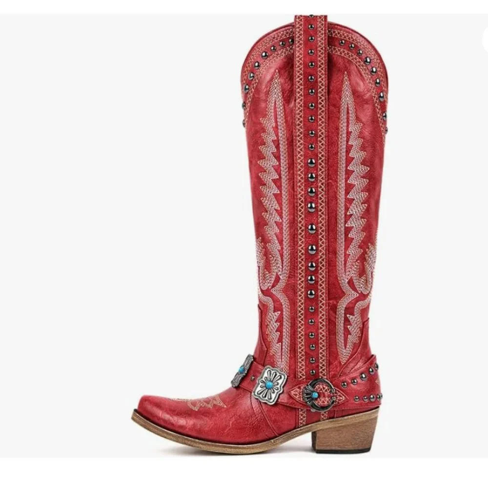 High Western Cowgirl Boots